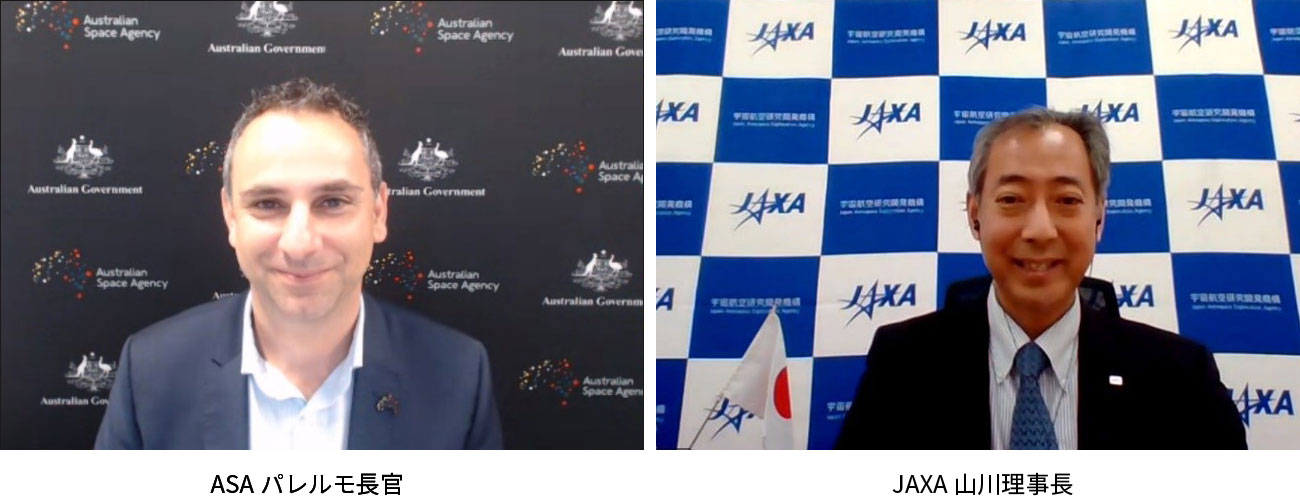 ASAパレルモ長官 JAXA山川理事長