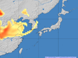 気象庁の黄砂情報