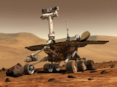 火星探査機「マーズ・ローバー」(提供:NASA)
