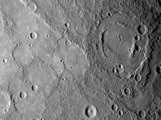 水星表面(提供:NASA)