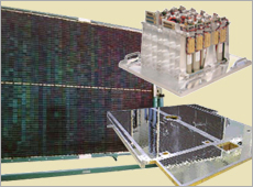 三菱電機の衛星コンポーネント(提供:三菱電機)