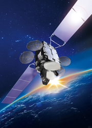 通信衛星「ST-2」(提供:三菱電機)