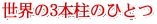 世界の3本柱のひとつ