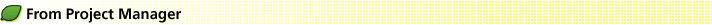 From Project Manager