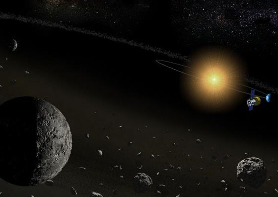 赤外線天文衛星「あかり」、小惑星に水を発見