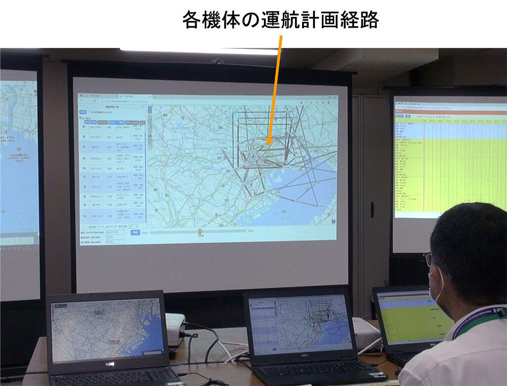 図2 運航計画調整の様子　©JAXA