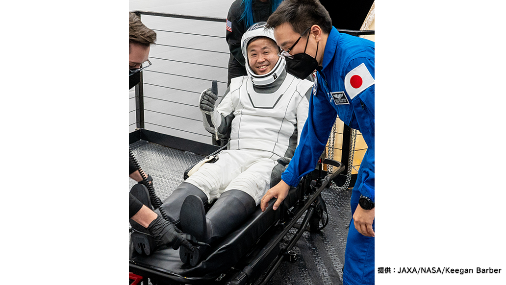 国際宇宙ステーション長期滞在クルー 若田光一宇宙飛行士地球帰還