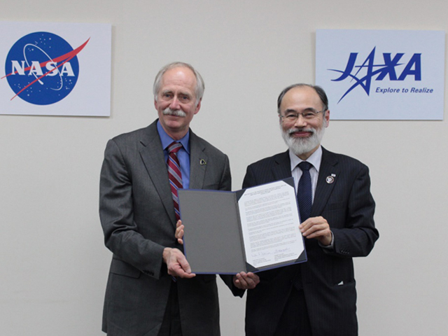 米国航空宇宙局(NASA)と宇宙探査に係る協力について共同声明に署名しました
