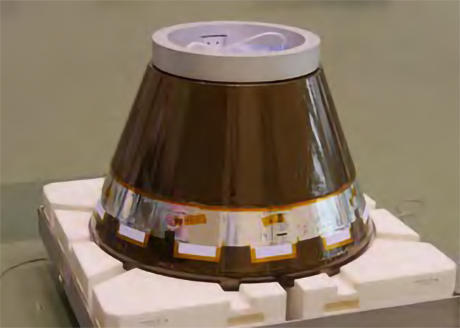 HTV搭載小型回収カプセル外観