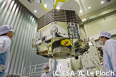 水星磁気圏探査機(MMO)、ESAに到着
