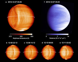 金星の巨大な弓状模様の成因を解明～金星探査機「あかつき」の観測を数値シミュレーションで解析～