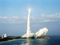 DRTS搭載のH-IIAロケット打上げ