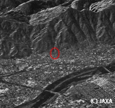 だいち2号による、広島市土砂災害の観測結果