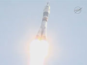 大西宇宙飛行士が搭乗するソユーズ宇宙船が打ち上げられました