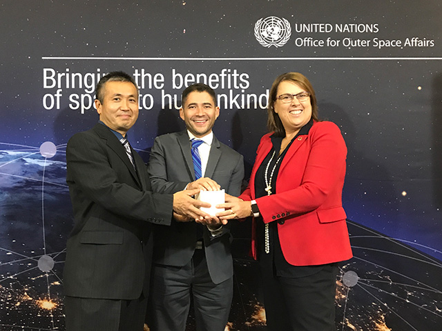 JAXAと国連宇宙部(UNOOSA)共同で、KiboCUBEの第3回公募開始を発表