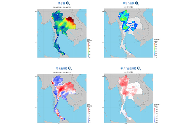 衛星全球降水マップ(GSMaP)の海外における農業分野での利活用