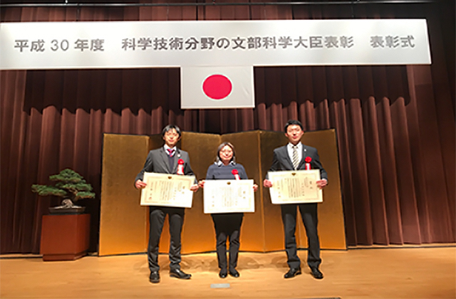 「きぼう」超小型衛星放出プラットフォームにおける取組みが文部科学大臣表彰「科学技術賞」を受賞しました
